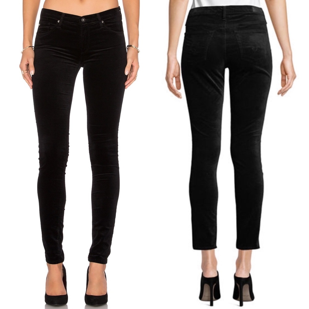 AG Adriano Goldschmied Women's Black Skinny Jeans